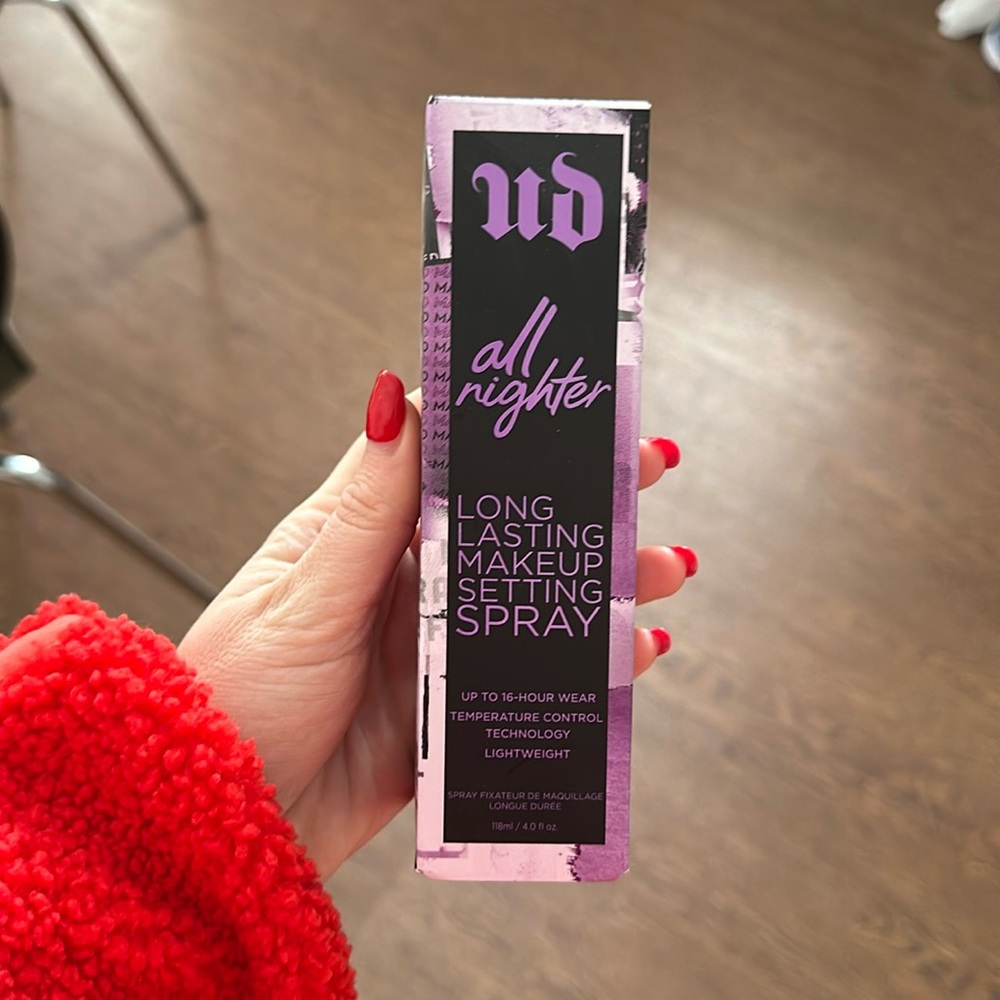 Urban decay all nighter setting spray